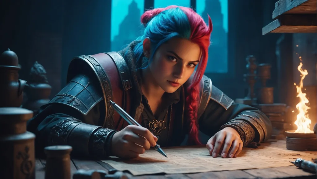 criar personagem RPG